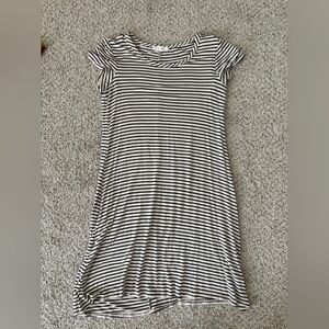 XS Striped T Shirt Dress
